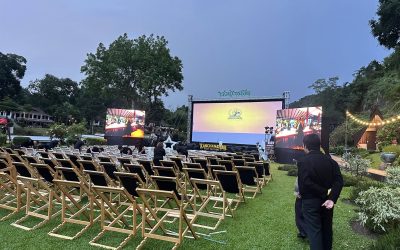บริการฉายหนังกลางแปลง ครบวงจร ยกระดับทุกงานอีเวนต์