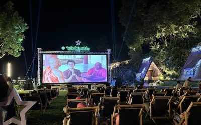 เสน่ห์ของการดูหนังกลางแจ้ง ที่เทคโนโลยีแทนไม่ได้